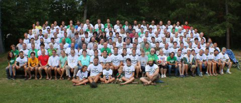 Camp Thunderbird alumni group shot