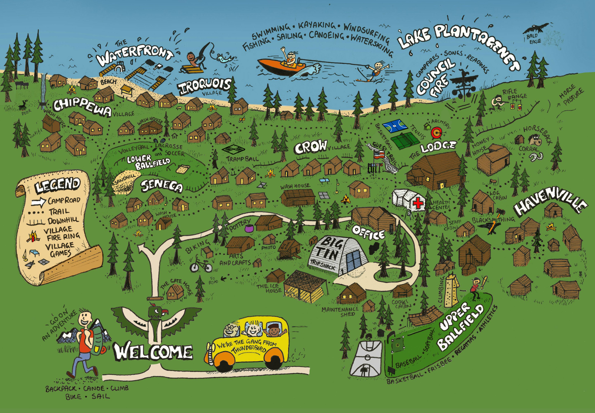 Camp map!