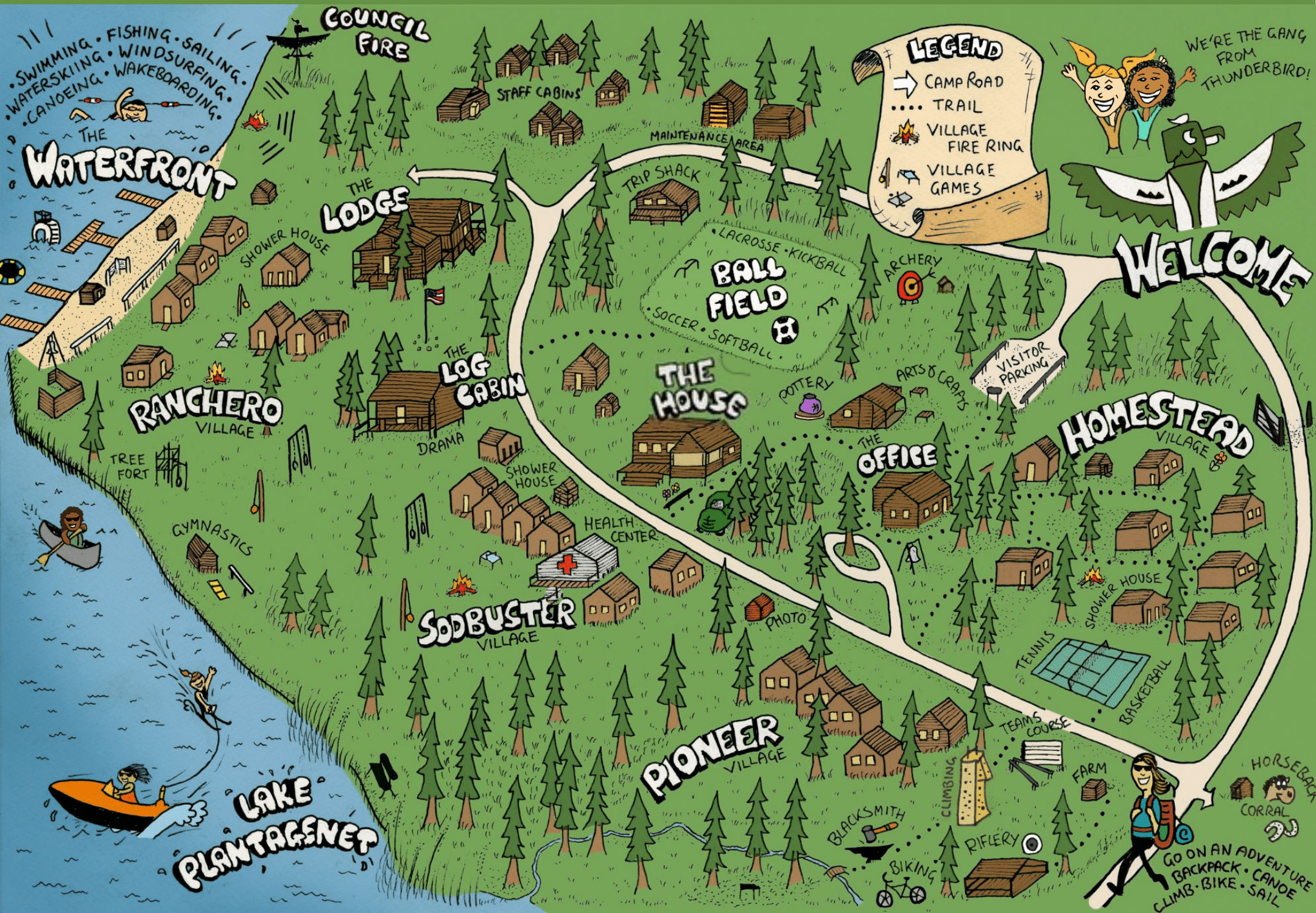 Camp map
